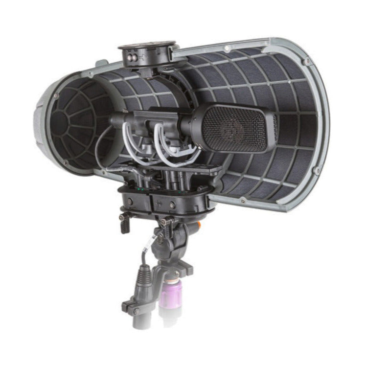 Rycote Cyclone Stereo Windshield Kit, Single Mic Microphone Windshield Rycote Kit 2 - Audio-Technica BP4025