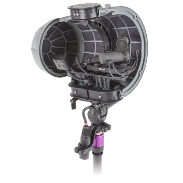 Rycote Cyclone Stereo Windshield, XY Kit 1 Microphone Windshield Rycote
