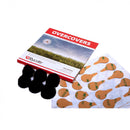 Rycote O/Covers - 6 fur discs and 30 Stickies Overcovers Accessories Rycote Black