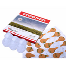 Rycote O/Covers - 6 fur discs and 30 Stickies Overcovers Accessories Rycote White