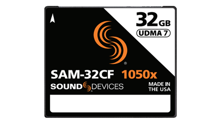 Sound Devices 32Gb Cf Card