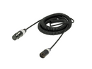 Ambient Coiled Microphone Cable Audio Cables Ambient Stereo - 5Pin XLR 0.5 - 2m