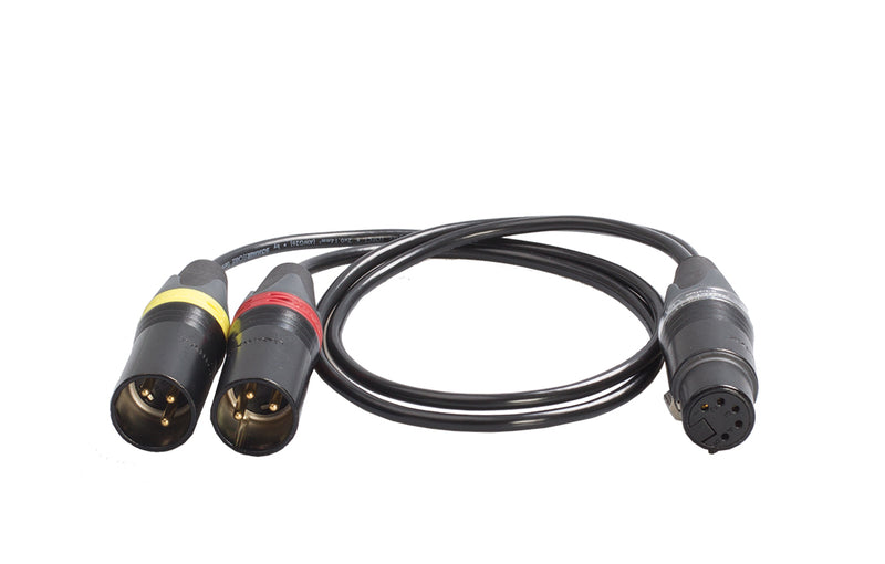 Schoeps AK SU/2U - XLR-3F to XLR-5M Breakout Cable