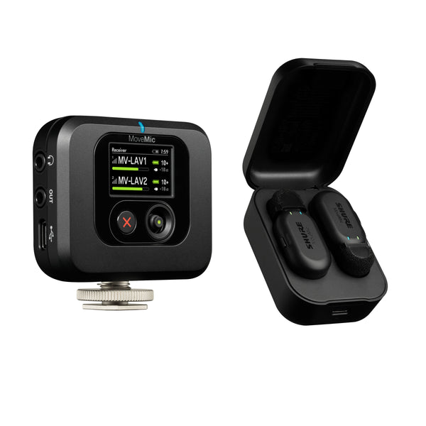 MoveMic Two - Two-Channel Wireless Lavalier Microphones