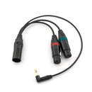 Austrian Cables Tieline Mixer-Side Splitter Cable Cables Austrian Cables 2x XLRF + 1x 3.5mm Minijack