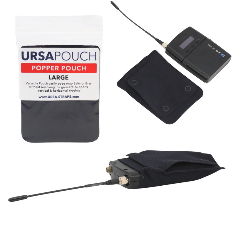 URSA Popper Pouch Accessories URSA Black Large