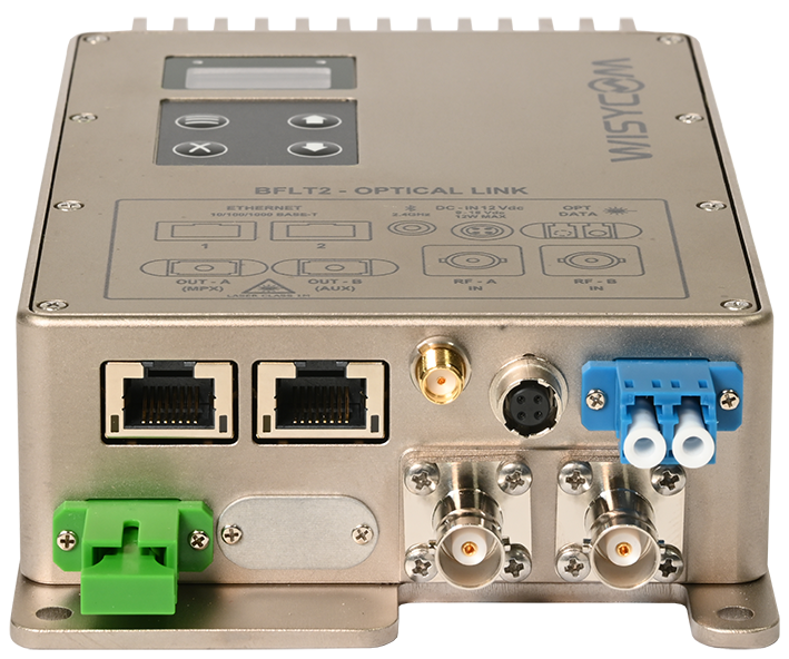 Wisycom BFL-T2 RF over Fiber Dual Transmitter Module Switch Wisycom