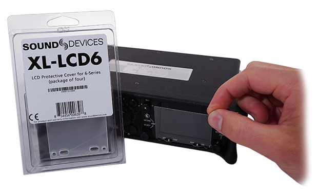 Sound Devices SD-LCD-6 6-Series Screen Protector (Pack Of 4) Accessories Sound Devices