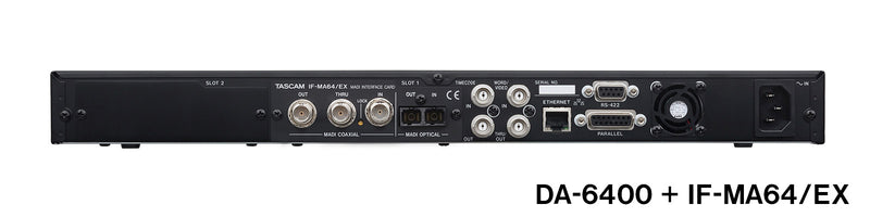 Tascam DA-6400 64-Channel Digital Multitrack Recorder Tascam