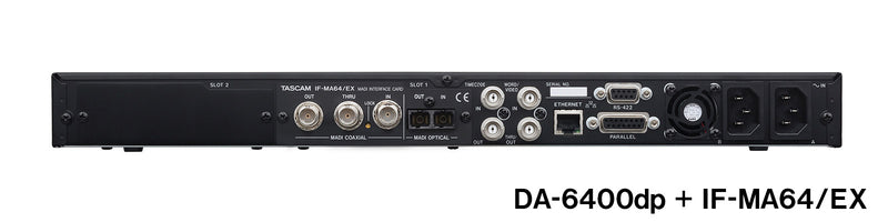 Tascam DA-6400 64-Channel Digital Multitrack Recorder Tascam