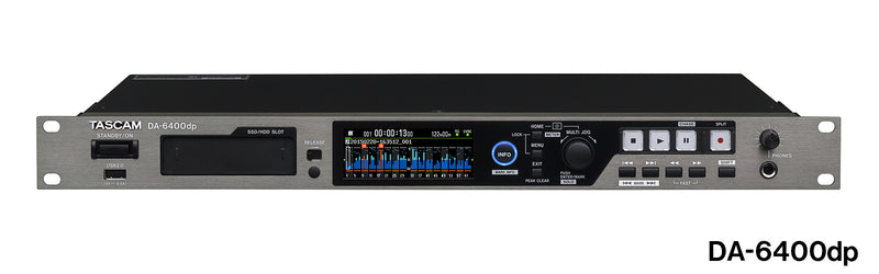 Tascam DA-6400 64-Channel Digital Multitrack Recorder Tascam Redundant Power Supply (DA-6400DP)