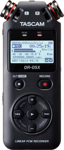 Tascam DR-05X 2-Channel Portable Handheld Recorder Tascam