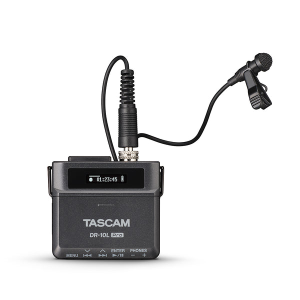Tascam DR-10L Pro Ultra-Compact 32-bit Float Audio Field Recorder Tascam