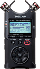 Tascam DR-40X 4-Channel Portable Handheld Field Recorder Tascam