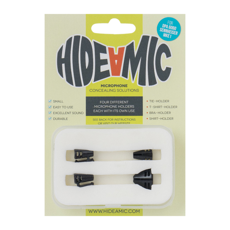 Hide-a-mic 4pc Set for DPA 6060/6061 and Sennheiser MKE1