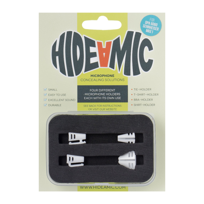 Hide-a-mic 4pc Set for DPA 6060/6061 and Sennheiser MKE1