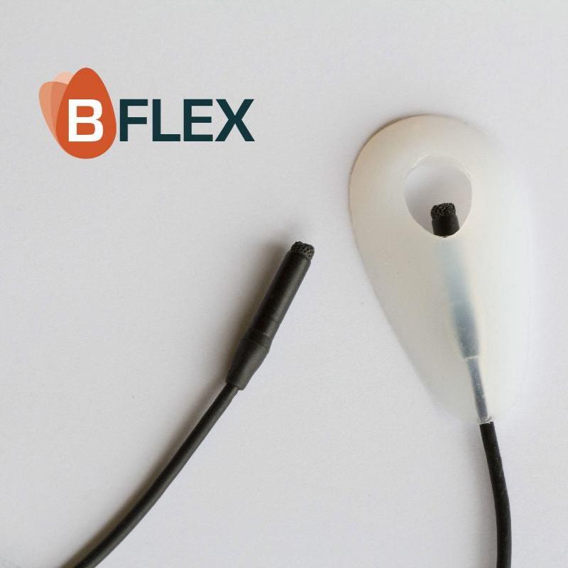 Hide-a-mic B_Flex Silicon Concealer for Sanken COS11, Deity W.Lav Pro and Rode Lav Mic Accessories Hide-a-mic Clear