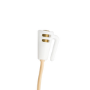 Hide-a-mic Bra Holder for Sennheiser MKE1 & DPA 6060/6061 Accessories Hide-a-mic White