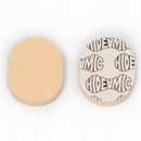 Hide-a-mic Foam-O-Pad, 16 multipurpose Foam Pads Accessories Hide-a-mic Beige