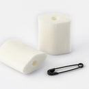 Hide-a-mic Foam-O's regular, 16 universal soft Foam Microphone Mounts Accessories Hide-a-mic White
