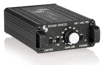 Sound Devices MP-1 Battery-Powered Single-Channel Mic Pre