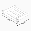 SoundCart 1U 200mm Shelf Sound Carts & Accessories SoundCart