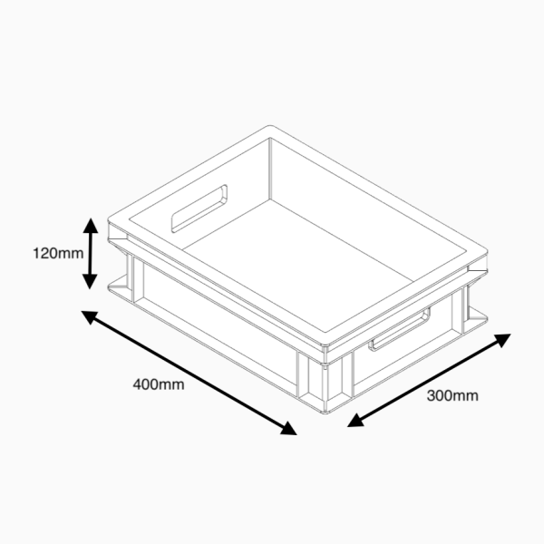 SoundCart Euro Container 120mm Sound Carts & Accessories SoundCart