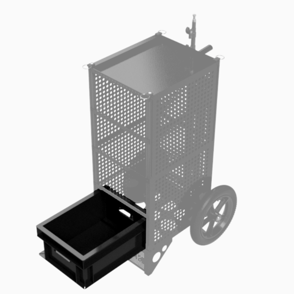 SoundCart Euro Container 170mm Sound Carts & Accessories SoundCart