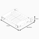 SoundCart Locking Sliding Shelf Narrow Black Edition Sound Carts & Accessories SoundCart