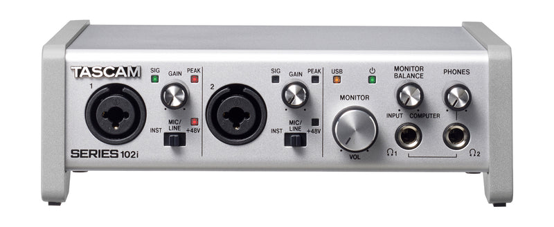 Tascam SERIES 102i 10-IN/2-OUT USB Audio/MIDI Interface Tascam