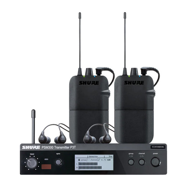 Shure PSM300 Twinpack IEM System