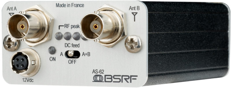 BSRF AS-62 Dual Channel Active Antenna Splitter