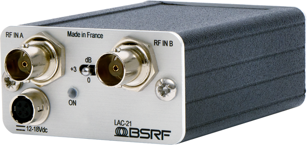 BSRF LAC-21 Linear active combiner 2:1 with 3 gain states Antenna RF Combiner BSRF