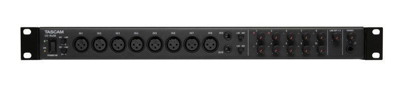 Tascam US-16x08 16-IN/8-OUT USB Audio/MIDI Interface Tascam