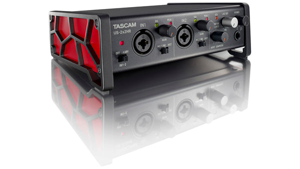Tascam US-2x2HR 2-IN/2-OUT High Resolution USB Audio/MIDI Interface Tascam