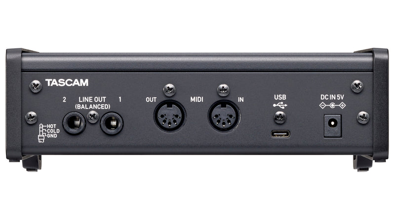 Tascam US-2x2HR 2-IN/2-OUT High Resolution USB Audio/MIDI Interface Tascam