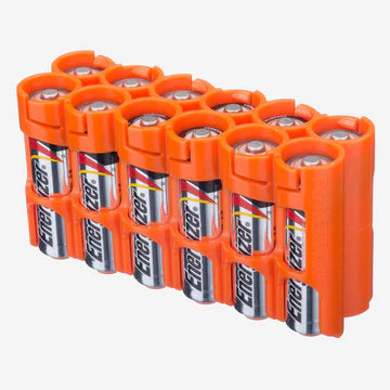 Storacell Battery Caddy AA12 Pack for 12 x AA Batteries