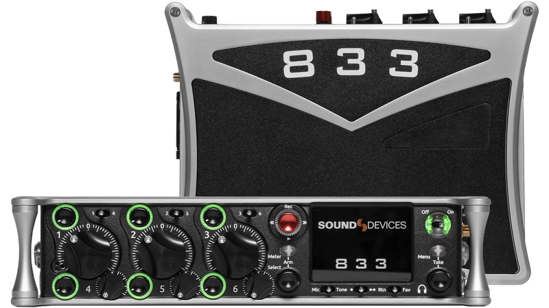 Sound Devices 833 Portable Compact Mixer-Recorder Sound Devices 833 Portable Compact Mixer-Recorder