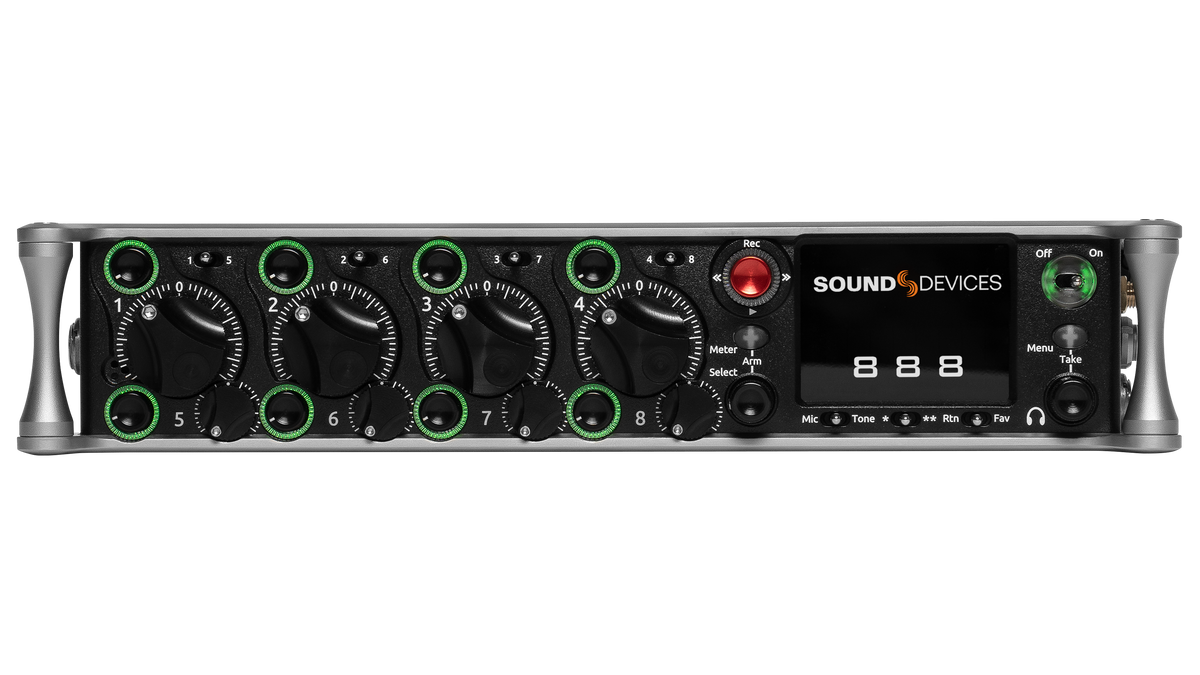 Sound Devices 888 Portable Production Mixer-Recorder