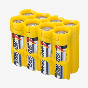 Storacell Battery Caddy AA8 Pack for 8x AA Batteries
