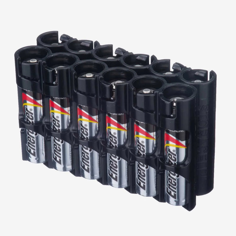 Storacell Battery Caddy AAA12 Pack for 12x AAA Batteries