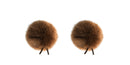 Bubblebee The Twin Windbubbles Lav Mic Windshields Sound Bubblebee Industries Size 2 Brown