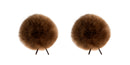 Bubblebee The Twin Windbubbles Lav Mic Windshields Sound Bubblebee Industries Size 3 Brown