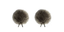 Bubblebee The Twin Windbubbles Lav Mic Windshields Sound Bubblebee Industries Size 2 Grey
