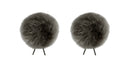 Bubblebee The Twin Windbubbles Lav Mic Windshields Sound Bubblebee Industries Size 3 Grey