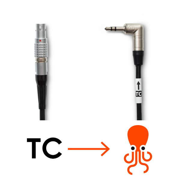 Lemo 5-Pin to Tentacle Timecode Cable
