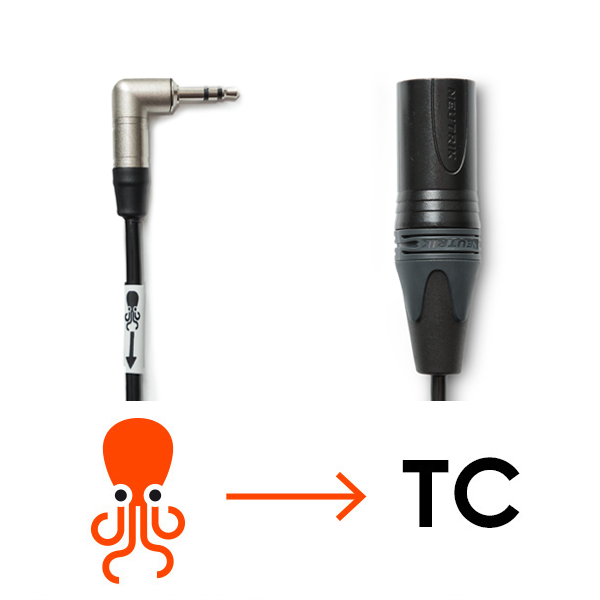 Tentacle to XLR Timecode Cable