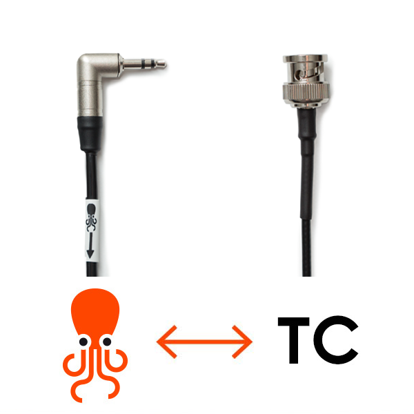 Tentacle to BNC Timecode Cable