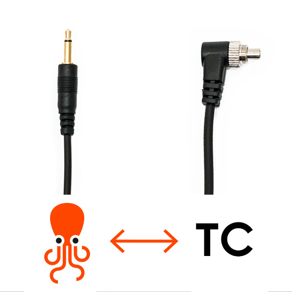 Tentacle to Flash Synchro Socket Timecode Cable