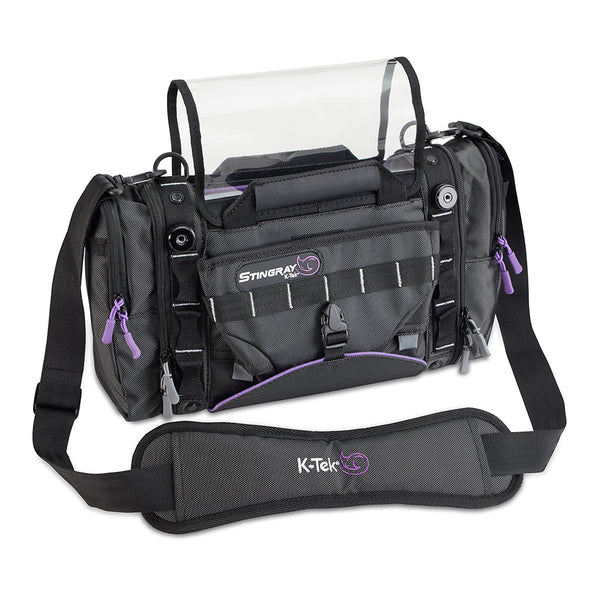 K-Tek Stingray Junior X Purple Audio Mixer Recorder Bag (KSTGJRXP)